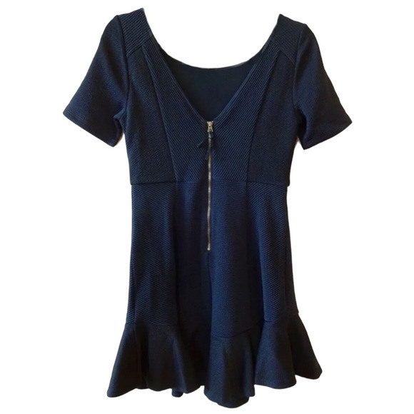 $148 Anthropologie VINTAGE Sheath Dress Petite 6 Black 6P Deep V Back French Ins - Picture 4 of 16